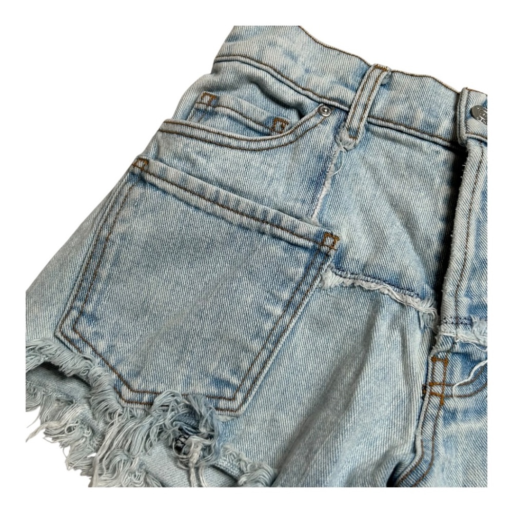 Revice Matchmaker Patch Denim Jean Button Fly Sho… - image 6